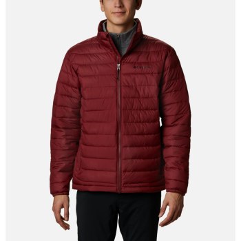 Columbia Jas Heren, Powder Lite Insulated Rood, 79JCZWNFR